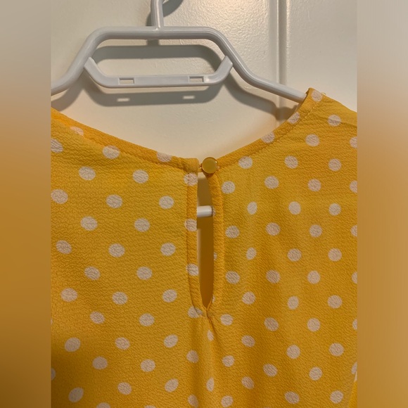 Monteau yellow polka dot dress - Picture 5 of 6